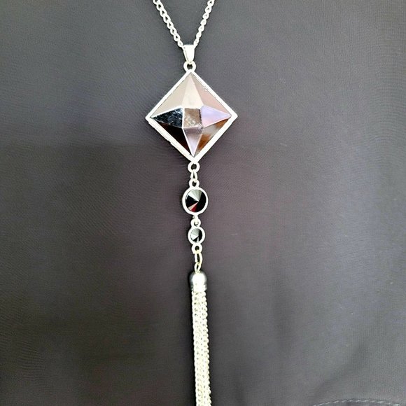 NWT Glamour Women's Evening Maxi Dress Chiffon Overlay Stretch Black Size 12 - Picture 7 of 13